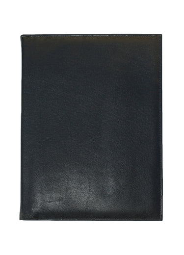 3200-A Lausanne Writing Folder Black - Leather